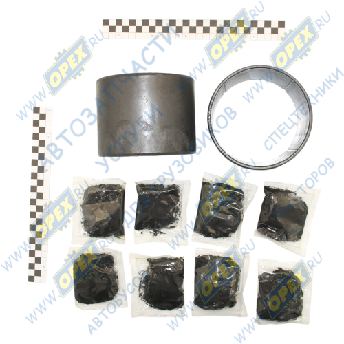 6520-2918074-01К РМК втулки башмака балансира КАМАЗ; (к-кт из 2 шт.) (гроднамид) ГК Ростар2